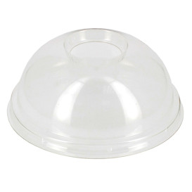 Tapa Cupula Agujero Vaso PET y PLA 265, 364, 425 y 550ml Ø9,5cm (2000 Uds)