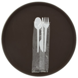 Set Cubiertos Plastico Tenedor, Cuchillo y Cuchara (25 Uds)