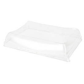 Tapa de Plastico para Bandeja de 12x16cm (300 Uds)