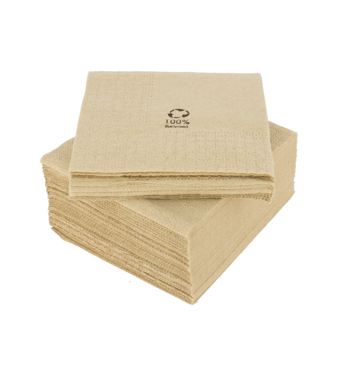 Servilleta de Cocktail Ecológica 20x20cm 2C (6.000 Uds) Servilleta de Cocktail Ecológica 20x20cm 2C (6.000 Uds)