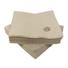 Servilleta de Papel Eco "Recycled" 33x33cm 1C (100 Uds)