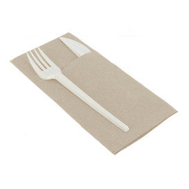 Servilleta Portacubiertos de Papel Eco 40x40cm (30 Uds)
