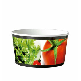 Ensaladera de cartón pequeña 635ml ( 360 Uds)