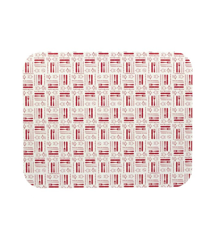 Tapa para Bandeja Aluminio 24C. 2400ml (400 Uds)