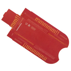 Cuña Cartón Hot Dog 17x5x3,5cm (1000 Uds)