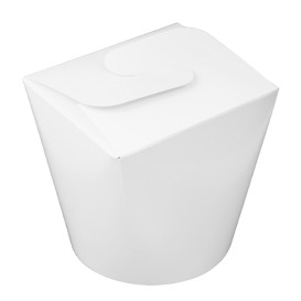 Envase de Comida para Llevar Blanco 800ml (450 Uds)