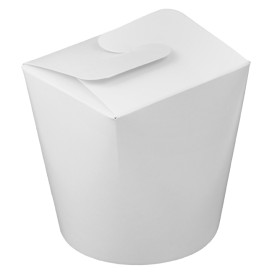 Envase de Comida para Llevar Blanco 529ml (500 Uds)