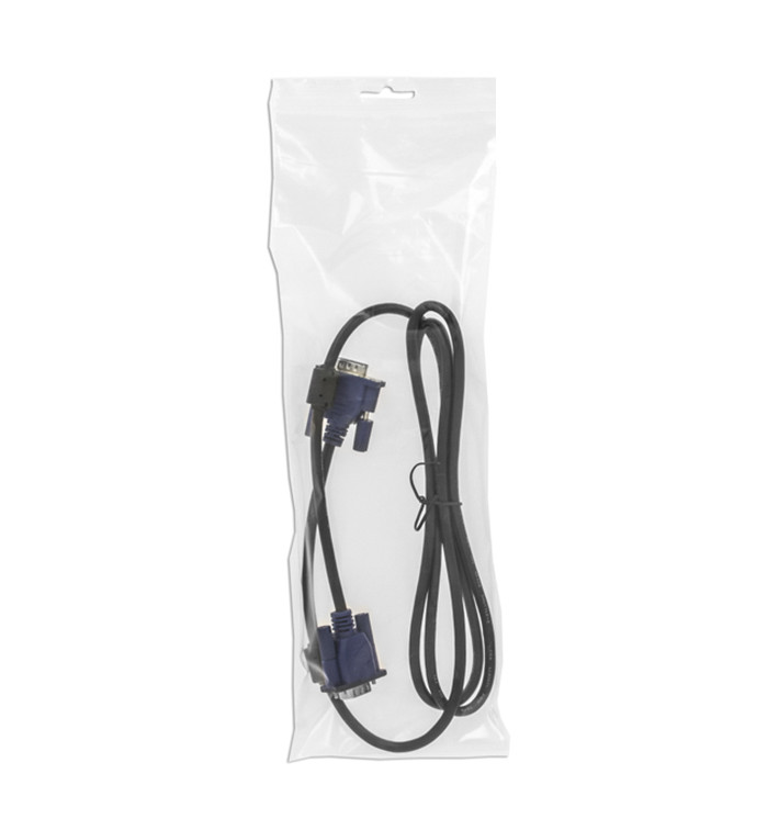 Bolsas de Polietileno con Autocierre y Eurotaladro 11,5x33,5cm G200 (100 Uds) Bolsas de Polietileno con Autocierre y Eurotaladro 11,5x33,5cm G200 (100 Uds)