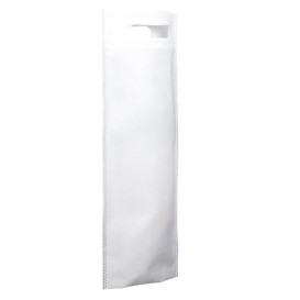 Bolsa Termosellada con Fuelle en Base Blanca 17x40+10cm 80g (25 Uds)