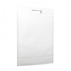 Bolsa Termosellada con Fuelle en Base Blanca 17x22,5+5cm 80g (25 Uds)