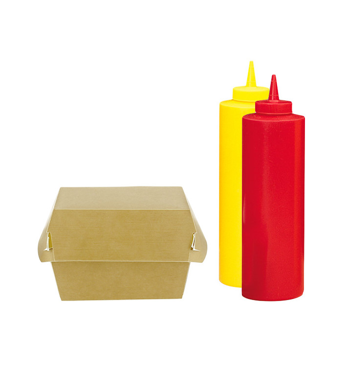 Peras para Salsas Plástico Rojo 720ml (6 Uds) Peras para Salsas Plástico Rojo 720ml (6 Uds)