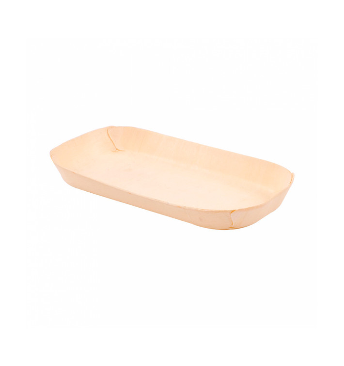 Barquilla de Madera Rectangular 14,5x7x1,3cm (50 Uds) Barquilla de Madera Rectangular 14,5x7x1,3cm (50 Uds)
