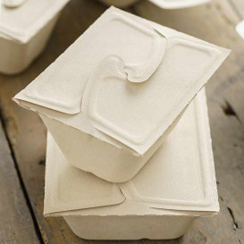 Envase MenuBox Caña de Azúcar 21x15x5cm 1000ml. (75 Uds)