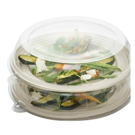 Tapa de Plastico Transparente para Plato 26x5cm (125 Uds)