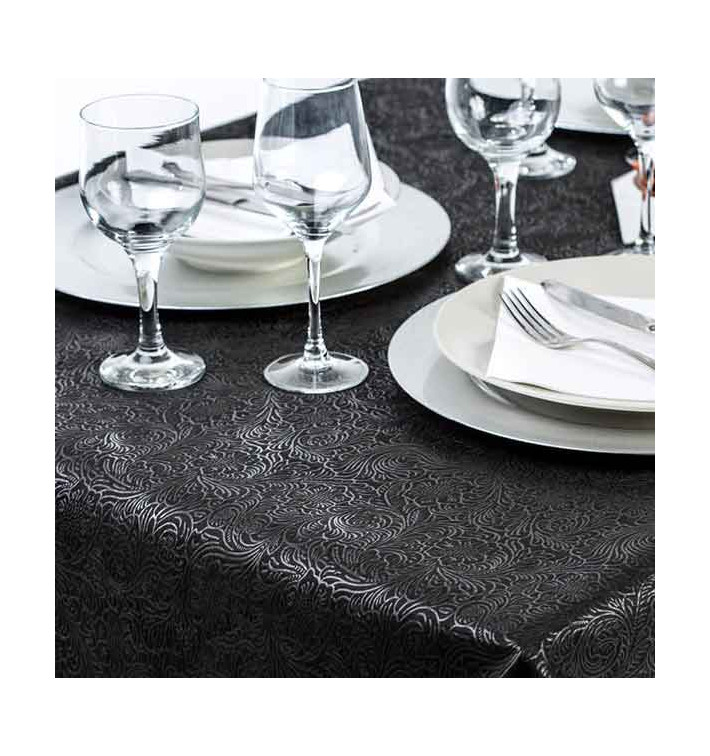 Mantel TNT Plus Negro 120x120cm 60g (150 Uds) Mantel TNT Plus Negro 120x120cm 60g (150 Uds)