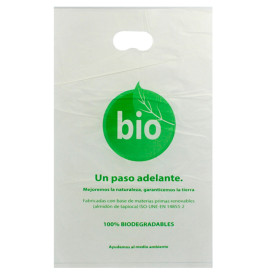 Bolsa Plastico Troquelada 100% Biodegradable 20x33cm (3000 Uds)