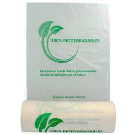 Rollo de Bolsas Plastico 100% Biodegradable 30x40cm (3000 Uds)