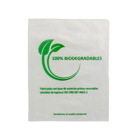 Bolsa Mercado 100% Biodegradable 16x24cm (100 Uds)