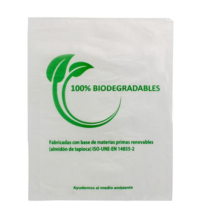 Bolsa Mercado 100% Biodegradable 30x40cm (2000 Uds)