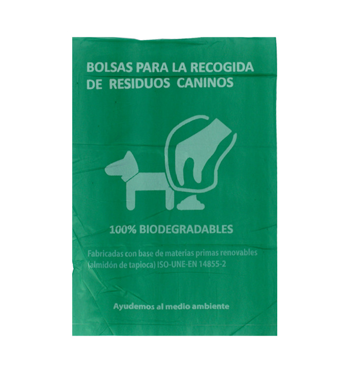 Bolsas Con Asa Compostables Para Desechos De Mascotas