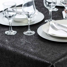 Mantel TNT Plus Negro 120x120cm 60g (150 Uds)
