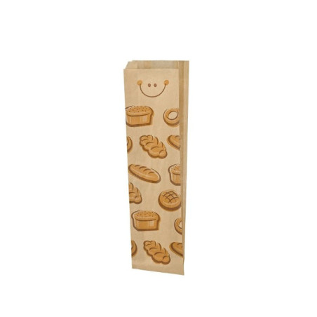 Bolsa de Papel Kraft "Panes" 9+3x51cm (1000 Uds)