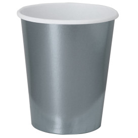 Vaso Cartón 9 Oz/240ml Plata "Party" (10 Uds)