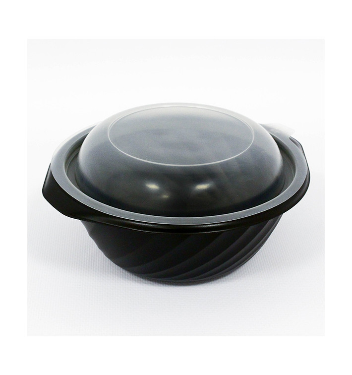 Envase Redondo PP Negro 550ml Ø149mm (600 Uds) Envase Redondo PP Negro 550ml Ø149mm (600 Uds)