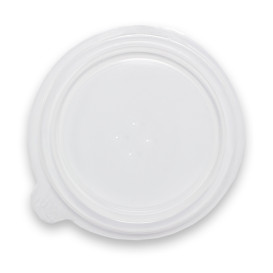 Tapa Translúcida Bol 350/400ml Ø120x18mm (100 Uds)
