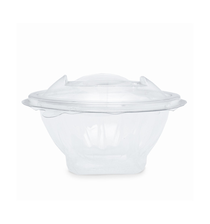 Bol Redondo Bisagra APET Transparente 150ml Ø120mm (21 Uds)