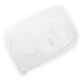 Tapa Translúcida Envase 1050/1250ml 255x189x20mm (20 Uds)