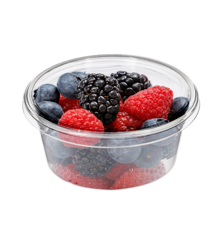 Tarrina Compostable PLA Transparente 145ml (100 Uds) Tarrina Compostable PLA Transparente 145ml (100 Uds)