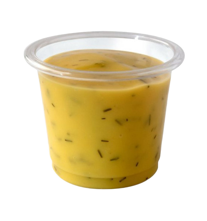 Tarrina para Salsas PLA Transparente 30ml (100 Uds) Tarrina para Salsas PLA Transparente 30ml (100 Uds)