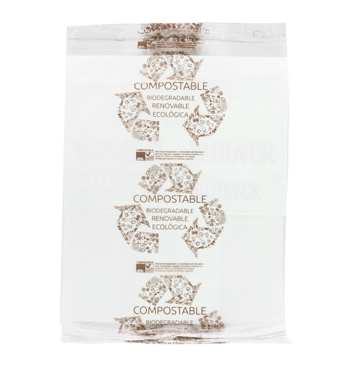 Bolsa Plastico 100% Biodegradable Block 30x40cm G50 (300 Uds) Bolsa Plastico 100% Biodegradable Block 30x40cm G50 (300 Uds)