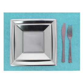 Mantel Individual de Papel 30x40cm Turquesa 40g (1.000 Uds)