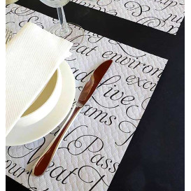 Mantel Individual Papel 30x40cm "Buen Provecho" 40g (1.000 Uds)