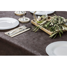 Mantel TNT Plus Marrón 100x100cm 60g (100 Uds)