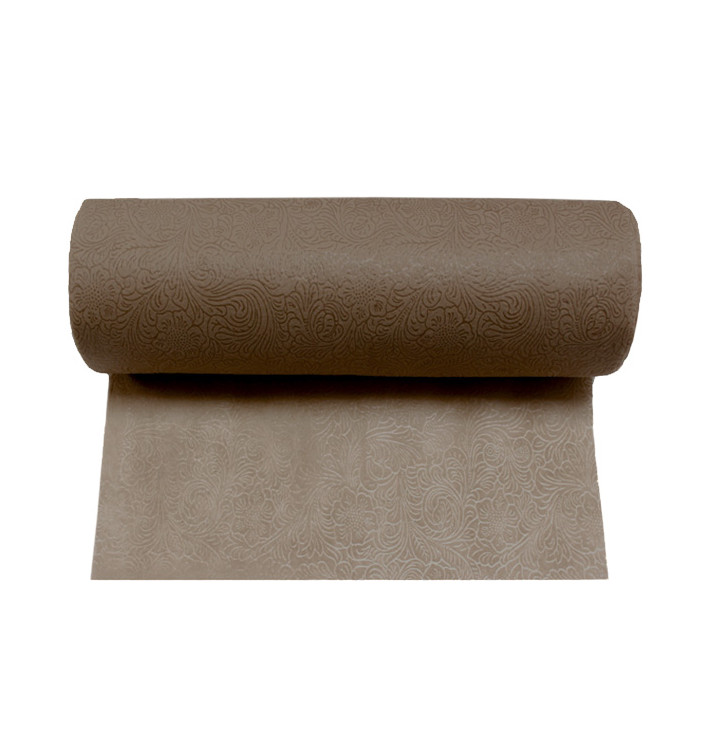 Mantel Rollo TNT Plus Marrón 1,2x45m 60g P40cm (6 Uds)