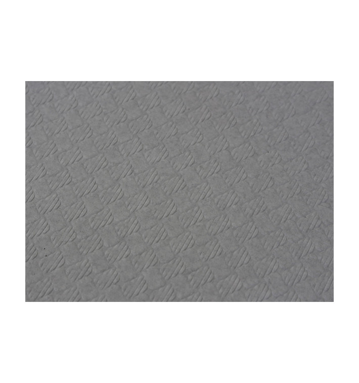 Mantel de Papel Cortado 1,2x1,2 Metro Gris 40g (300 Uds)