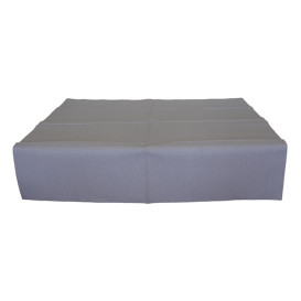 Mantel de Papel Cortado 1,2x1,2 Metro Gris 40g (300 Uds)