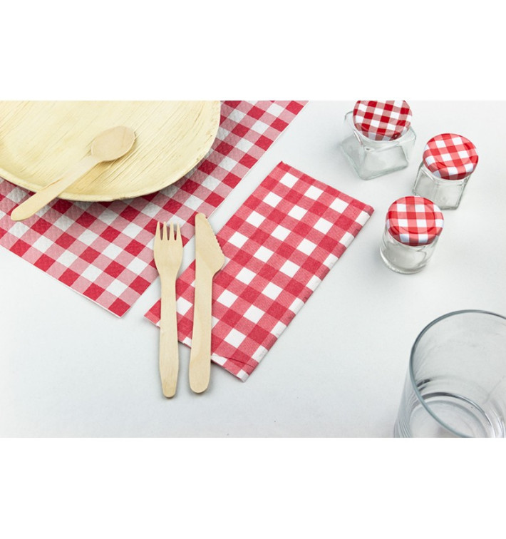 Servilleta Papel 1/8 40x40cm "Vichy" Punta-Punta (30 Uds) Servilleta Papel 1/8 40x40cm "Vichy" Punta-Punta (30 Uds)