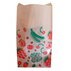 Bolsa Kraft para Fruta 18+10x32cm (250 Uds)