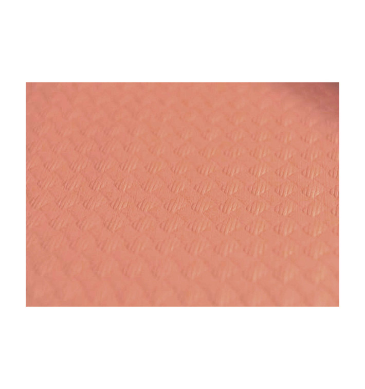 Mantel de Papel Cortado 1,2x1,2 Metro Salmón 40g (300 Uds)