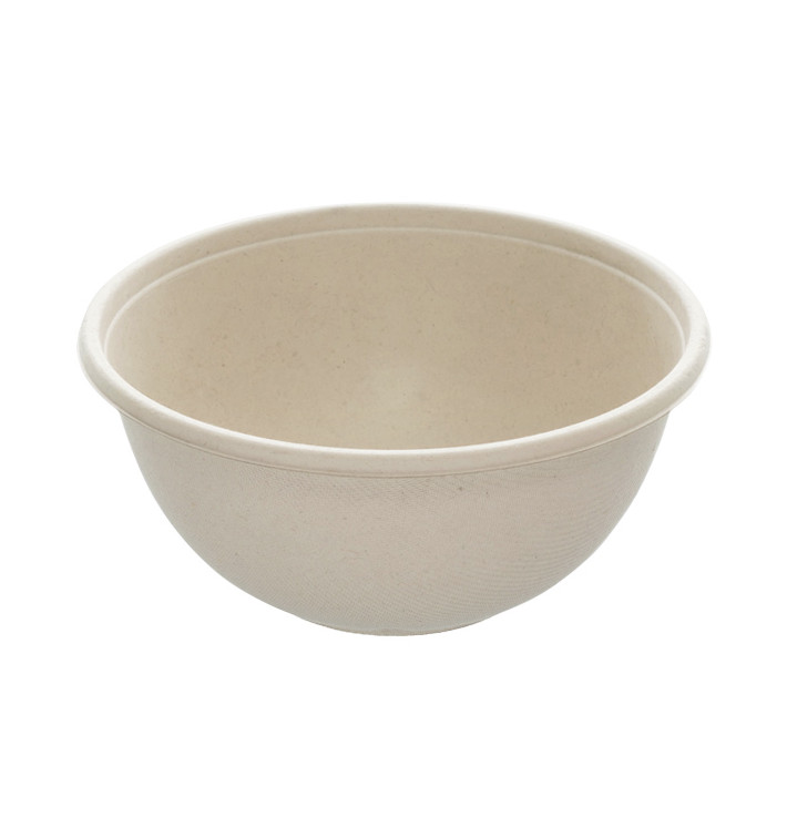 Bol de Caña de Azucar "Buddha" 1000ml Ø17x8cm (300 Uds)