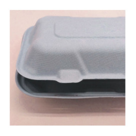 Envase MenuBox Caña Azúcar Blanco 23x15x7,7cm (50 Uds)