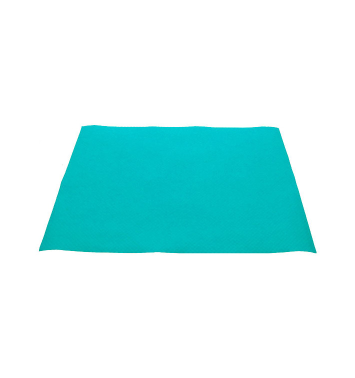 Mantel Individual de Papel 30x40cm Turquesa 40g (1.000 Uds)
