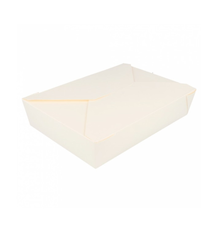 Caja Carton Americana Blanca 197x140x46mm 1470ml (200 Uds)