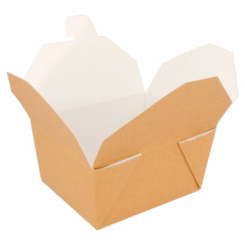 Caja Carton Americana Blanca 19,7x14x9cm 2880ml