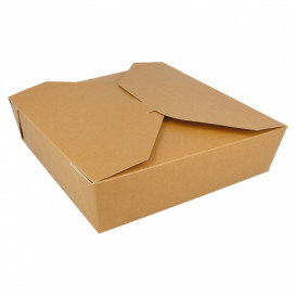 Caja Carton Americana Natural 21,7x21,7x6cm 2910ml (35 Uds)