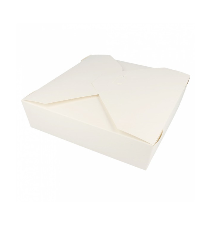 Caja Carton Americana Blanca 21,7x21,7x6cm 2910ml (140 Uds)